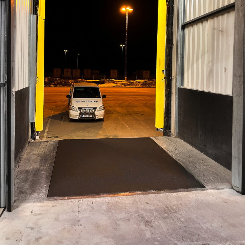 Coating for loading docks.