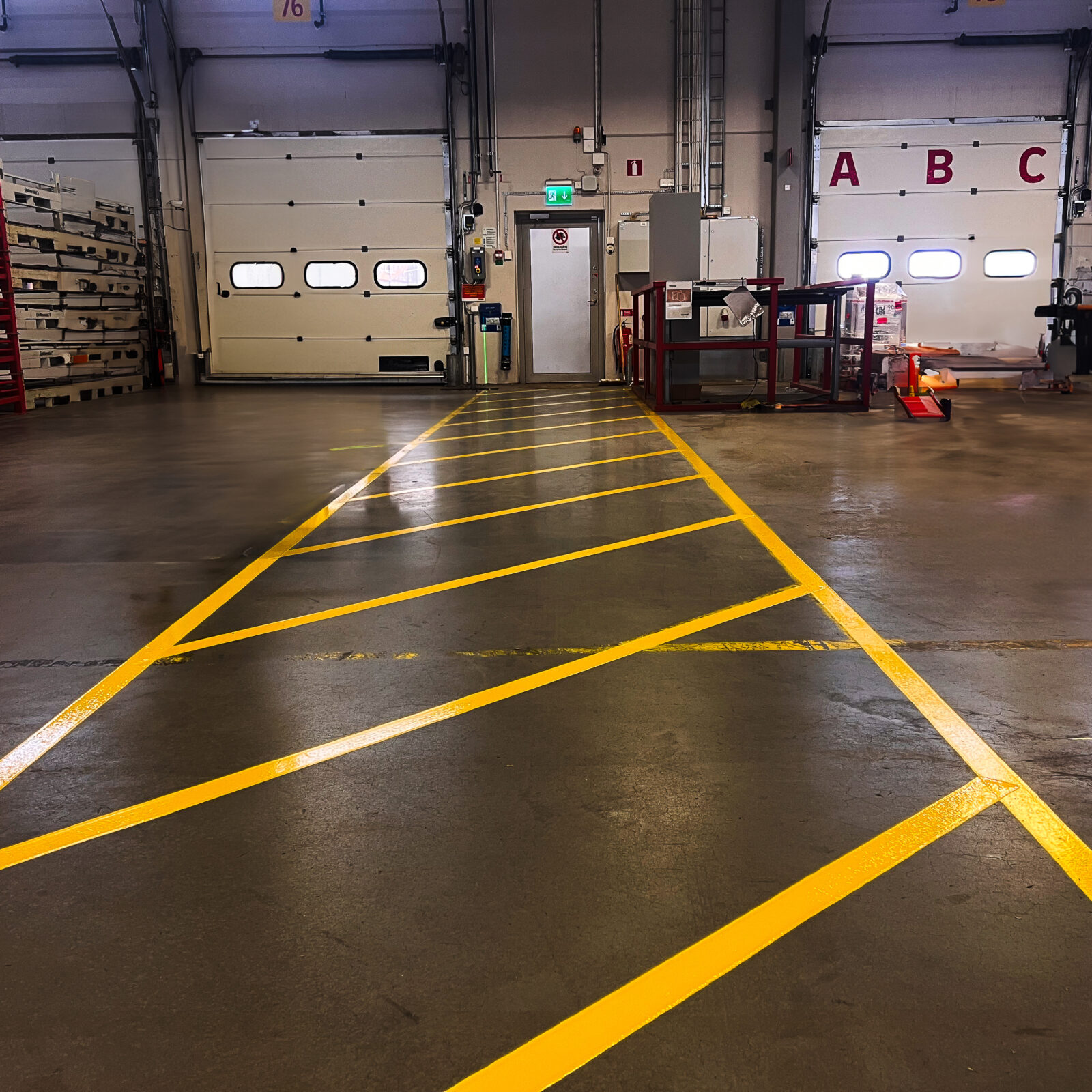 Line marking