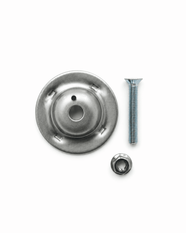 Mounting clips - Mounting set for gratings - Stainless steel - 20 pcs