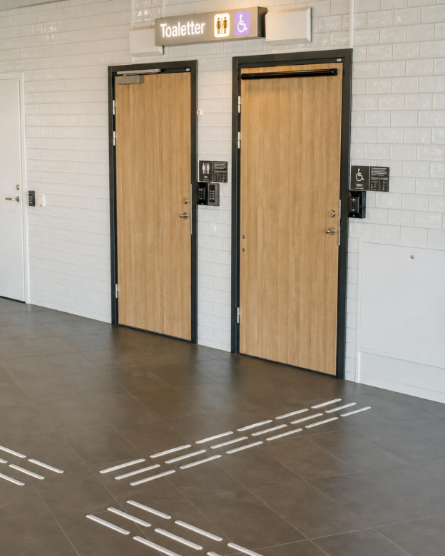 Guidance Strips SALA BACKE – Polyurethane – Tactile Guidance Bars and Stop Markings – 3M Tape