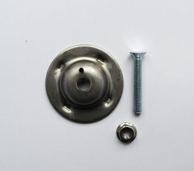 Mounting clips - Mounting set for gratings - Stainless steel - 20 pcs