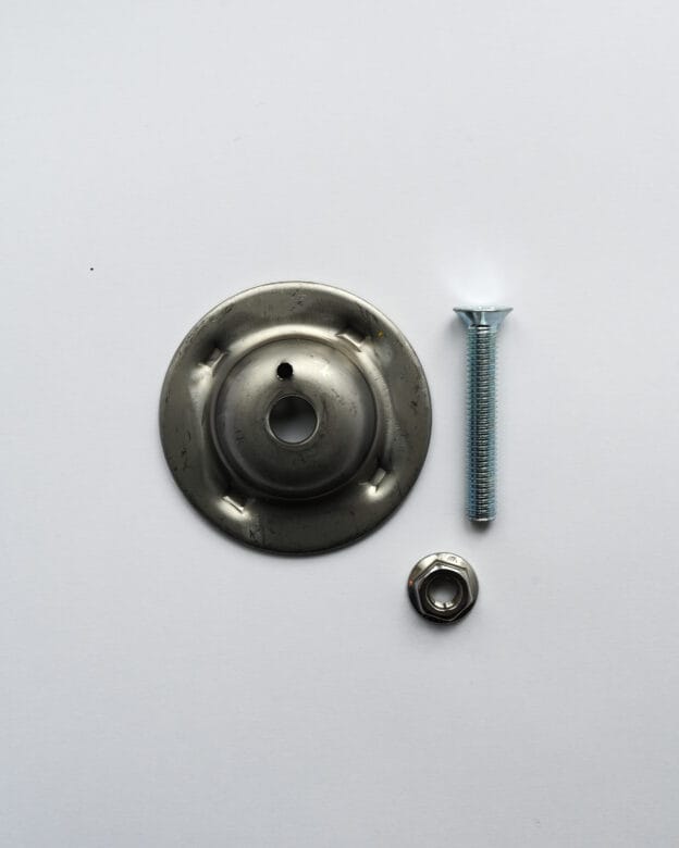 Mounting clips - Mounting set for gratings - Stainless steel - 20 pcs