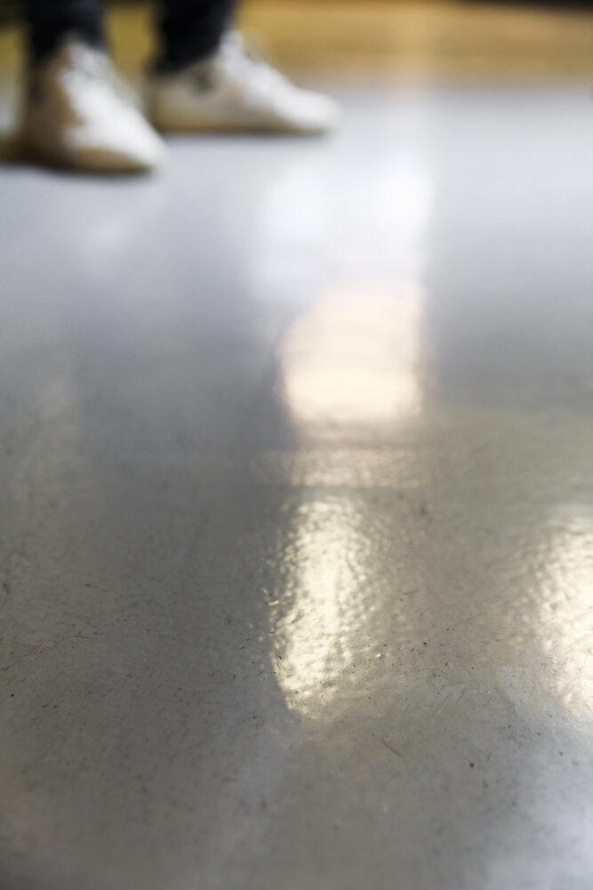 Strong advantages of thermoset flooring.