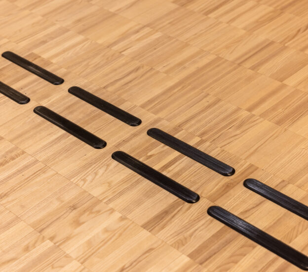 Tactile guidance path SVARTBÄCKEN – Black Stainless Steel – Tactile Guidance Strips and Warning Indicators
