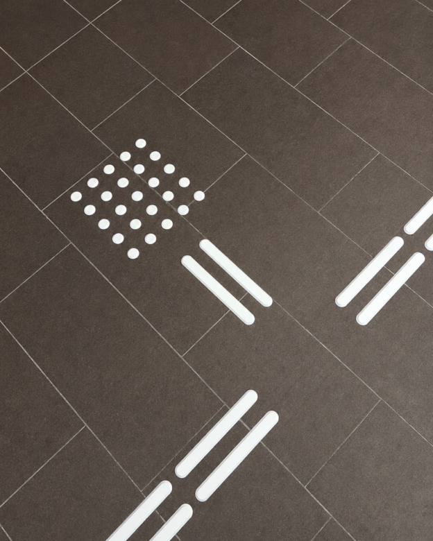 Guidance Strips SALA BACKE – Polyurethane – Tactile Guidance Bars and Stop Markings – 3M Tape