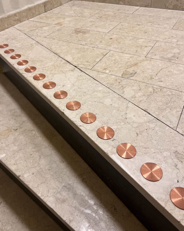 Contrast marking TOP LOTTS - Copper - Ruled, 50 mm