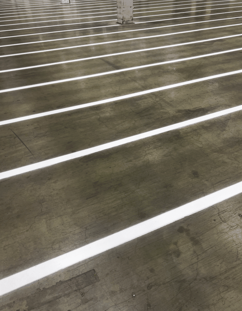 Why are clear floor markings important?